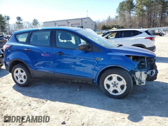 2017 Ford Escape S with VIN 1FMCU0F75HUF00225, listed as a Copart auction lot 48414275 with 132,282 mi miles and Salvage Title. Bid and sale history available at carsss.com. Image 4.