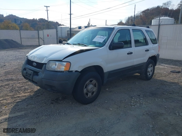 2003 Ford Escape XLS Popular with VIN 1FMYU92183KB46619, listed as a IAAI auction lot 40695244 with 0 mi miles. Bid and sale history available at carsss.com. Image 16.