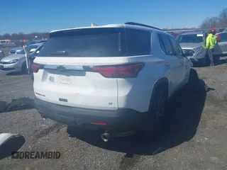 2022 Chevrolet Traverse LT z VIN 1GNEVHKW8NJ122749, wystawiony jako IAAI lot #41885902 z przebiegiem Nie podano mil oraz . Historia ofert i sprzedaży dostępna na DreamBid. Obrazek 4.