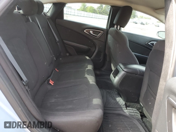 2015 Chrysler 200 Limited with VIN 1C3CCCABXFN714756, listed as a Copart auction lot 55330605 with 173,841 mi miles and Salvage Title. Bid and sale history available at DreamBid. Image 10.