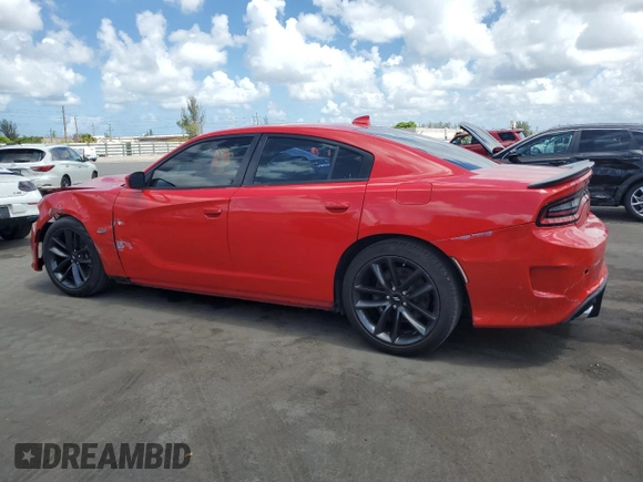2020 Dodge Charger Scat Pack z VIN 2C3CDXGJ7LH232317, wystawiony jako Copart lot #61371305 z przebiegiem 22 761 mil mil oraz Czysty tytuł • Clean title. Historia ofert i sprzedaży dostępna na DreamBid. Obrazek 2.