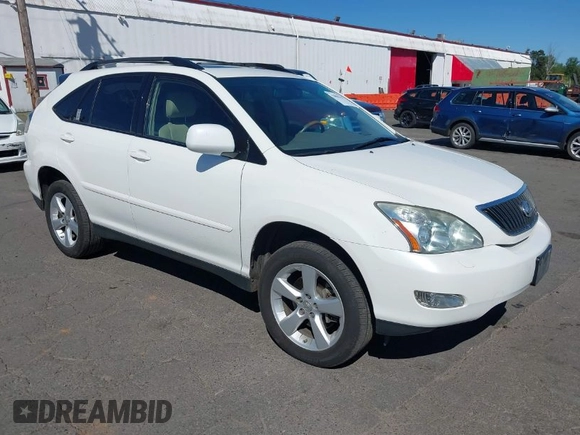 2007 Lexus RX 350 with VIN JTJHK31U172026845, listed as a IAAI auction lot 42084747 with 128,867 mi miles. Bid and sale history available at carsss.com. Image 1.