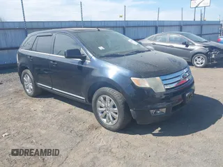 2008 Ford Edge Limited with VIN 2FMDK49C68BA05421, listed as a IAAI auction lot 41858556 with 186,510 mi miles. Bid and sale history available at carsss.com. Image 1.