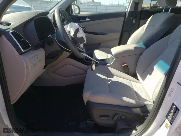 2020 Hyundai Tucson SEL with VIN KM8J33AL0LU152228, listed as a Copart auction lot 46674095 with 31,190 mi miles and Salvage Title. Bid and sale history available at carsss.com. Image 7.