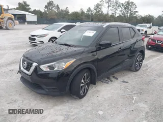 2019 Nissan Kicks S with VIN 3N1CP5CU3KL478152, listed as a IAAI auction lot 41561290 with 36,242 mi miles. Bid and sale history available at carsss.com. Image 2.