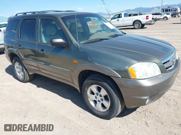 2002 Mazda Tribute LX with VIN 4F2CU08152KM02067, listed as a IAAI auction lot 42198970 with 212,613 mi miles and . Bid and sale history available at carsss.com. Image 1.