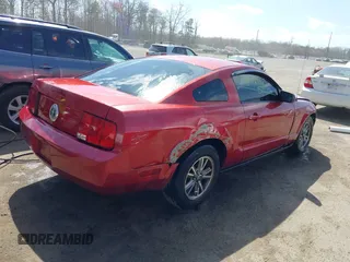 2005 Ford Mustang Deluxe with VIN 1ZVFT80NX55119984, listed as a IAAI auction lot 41921403 with 243,278 mi miles and . Bid and sale history available at DreamBid. Image 4.