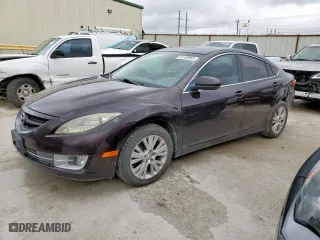 2010 Mazda Mazda6 i Touring Plus with VIN 1YVHZ8CH8A5M41723, listed as a Copart auction lot 51150955 with 104,466 mi miles and Salvage Title. Bid and sale history available at carsss.com. Image 1.
