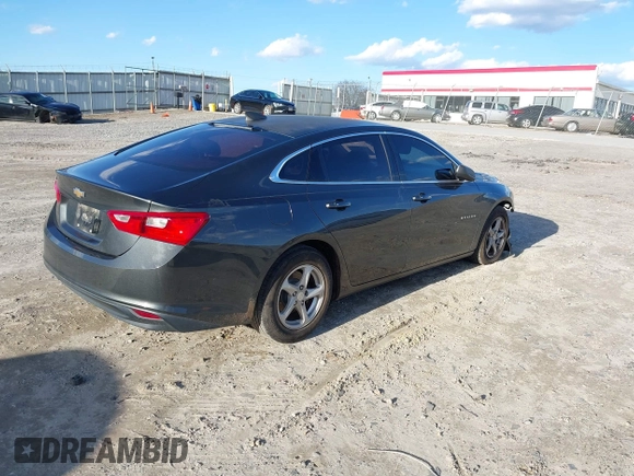 2017 Chevrolet Malibu LS with VIN 1G1ZB5ST7HF291958, listed as a IAAI auction lot 41214988 with 173,385 mi miles and . Bid and sale history available at DreamBid. Image 4.