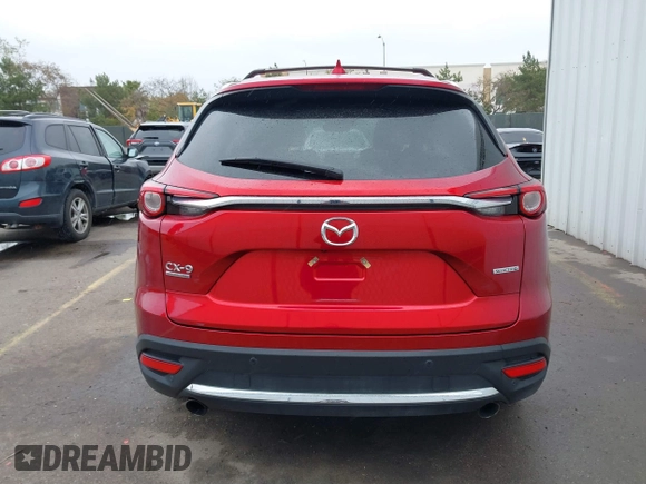 2021 Mazda CX-9 Signature with VIN JM3TCBEY0M0533350, listed as a IAAI auction lot 41804240 with 32,229 mi miles. Bid and sale history available at carsss.com. Image 16.