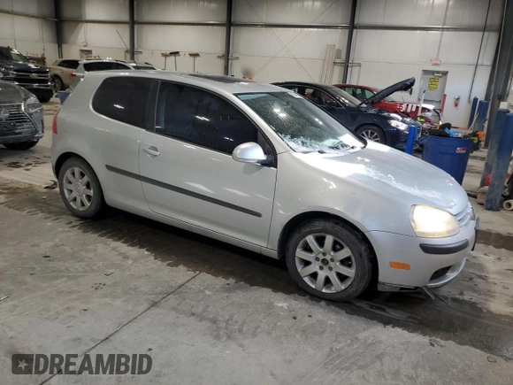 2009 Volkswagen Rabbit S with VIN WVWBB71K29W003438, listed as a Copart auction lot 46041015 with 128,351 mi miles and Clean title. Bid and sale history available at DreamBid. Image 4.