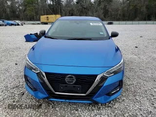 2021 Nissan Sentra SR with VIN 3N1AB8DV6MY256788, listed as a Copart auction lot 46434445 with 57,092 mi miles and Salvage Title. Bid and sale history available at carsss.com. Image 14.