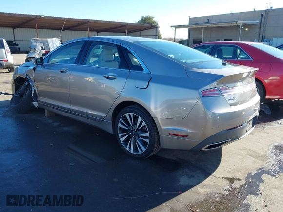 2018 Lincoln MKZ Reserve with VIN 3LN6L5F9XJR604852, listed as a IAAI auction lot 41260227 with 64,349 mi miles and . Bid and sale history available at DreamBid. Image 3.