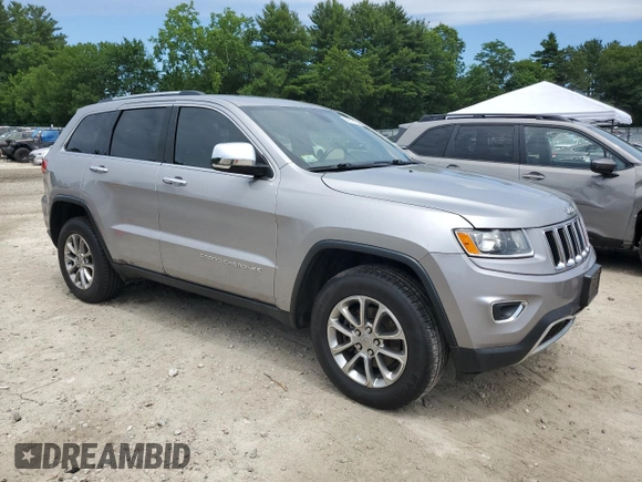 2014 Jeep Grand Cherokee Limited with VIN 1C4RJFBG1EC568989, listed as a Copart auction lot 62612105 with 164,534 mi miles and Clean title. Bid and sale history available at DreamBid. Image 4.