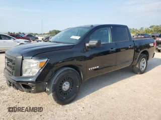2021 Nissan Titan S z VIN 1N6AA1EE4MN530781, wystawiony jako Copart lot #67089714 z przebiegiem 28 456 mil mil oraz Szkoda całkowita • Salvage title. Historia ofert i sprzedaży dostępna na DreamBid. Obrazek 1.