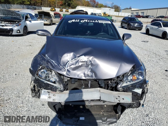 2012 Lexus IS 350 with VIN JTHBE5C28C5030213, listed as a Copart auction lot 82004624 with 97,987 mi miles and Salvage title. Bid and sale history available at DreamBid. Image 5.