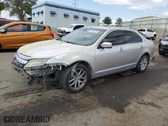 2012 Ford Fusion SEL with VIN 3FAHP0JG7CR257418, listed as a Copart auction lot 61842175 with 167,669 mi miles and Salvage title. Bid and sale history available at DreamBid. Image 1.