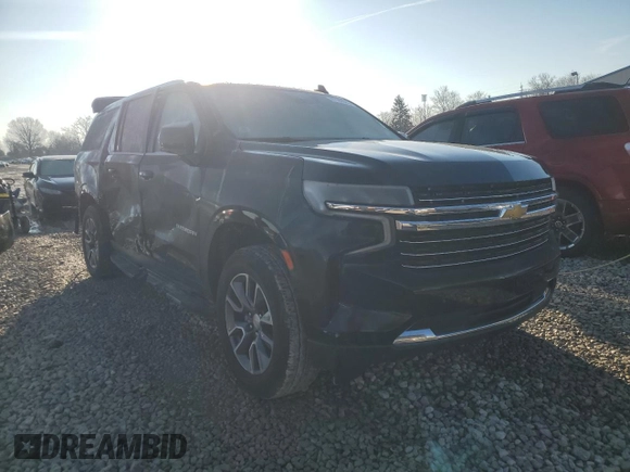 2023 Chevrolet Suburban LT z VIN 1GNSKCKDXPR113715, wystawiony jako Copart lot #47182825 z przebiegiem 195 338 mil mil oraz Szkoda całkowita • Salvage title. Historia ofert i sprzedaży dostępna na DreamBid. Obrazek 4.