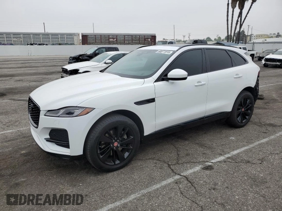 2023 Jaguar F-Pace S with VIN SADCJ2EX7PA711697, listed as a Copart auction lot 60077815 with 41,404 mi miles and Salvage title. Bid and sale history available at DreamBid. Image 1.