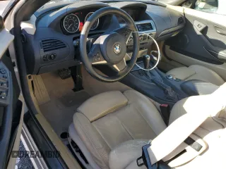 2005 BMW 6 Series 645Ci with VIN WBAEK73415B325739, listed as a Copart auction lot 86249364 with 85,651 mi miles and Salvage Title. Bid and sale history available at carsss.com. Image 8.