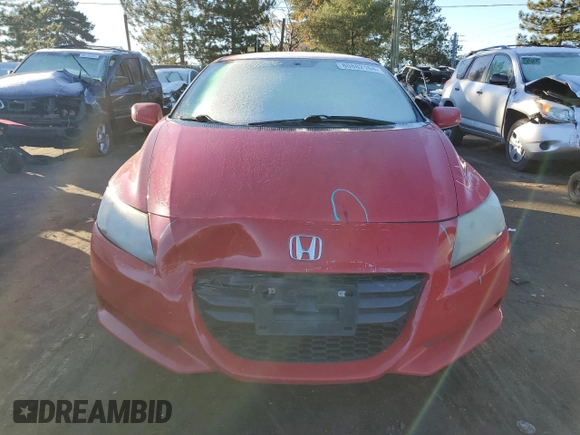 2012 Honda CR-Z with VIN JHMZF1D47CS001775, listed as a Copart auction lot 80882164 with 134,946 mi miles and Salvage Title. Bid and sale history available at carsss.com. Image 5.