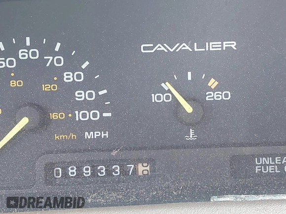 1994 Chevrolet Cavalier with VIN 1G1JC1443R7358866, listed as a IAAI auction lot 41894283 with 89,337 mi miles and . Bid and sale history available at DreamBid. Image 15.