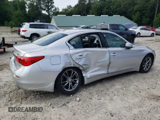2017 Infiniti Q50 3.0t Sport with VIN JN1EV7AR9HM838872, listed as a Copart auction lot 62666234 with 87,657 mi miles and Non Repairable. Bid and sale history available at carsss.com. Image 3.