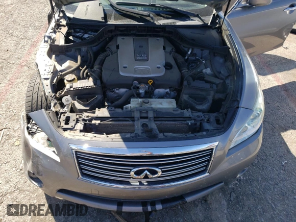 2012 Infiniti M with VIN JN1BY1AP8CM333534, listed as a Copart auction lot 68281463 with 124,182 mi miles and Salvage Title. Bid and sale history available at carsss.com. Image 11.