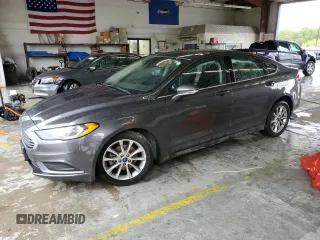2017 Ford Fusion SE with VIN 3FA6P0HD1HR286603, listed as a Copart auction lot 51151925 with 153,147 mi miles and Salvage Title. Bid and sale history available at DreamBid. Image 1.