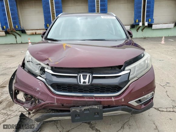 2016 Honda CR-V EX-L with VIN 2HKRM4H7XGH679678, listed as a Copart auction lot 50985935 with 164,876 mi miles and Salvage Title. Bid and sale history available at carsss.com. Image 5.