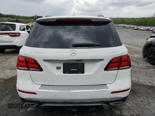 2018 Mercedes-Benz GLE 350 with VIN 4JGDA5HB7JB083414, listed as a Copart auction lot 55317355 with 56,963 mi miles and Salvage Title. Bid and sale history available at DreamBid. Image 6.