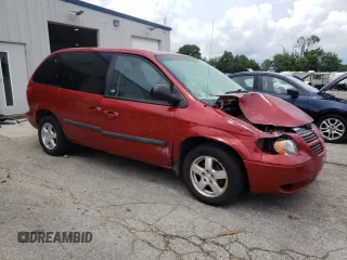 2005 Dodge Caravan SXT with VIN 1D4GP45R25B435433, listed as a Copart auction lot 62675015 with 292,919 mi miles and Salvage title. Bid and sale history available at DreamBid. Image 4.