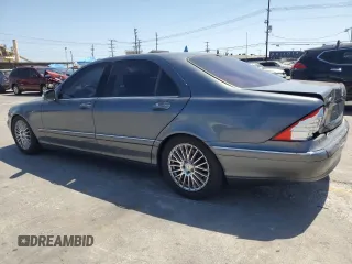 2005 Mercedes-Benz S 430 z VIN WDBNG70J15A451750, wystawiony jako Copart lot #58268095 z przebiegiem 129 776 mil mil oraz Szkoda całkowita • Salvage title. Historia ofert i sprzedaży dostępna na DreamBid. Obrazek 2.