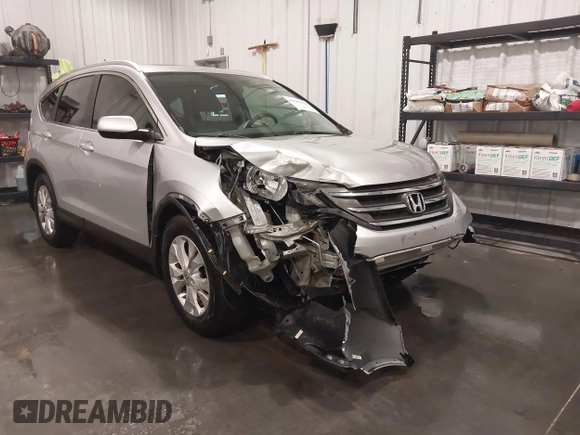 2013 Honda CR-V EX-L with VIN 2HKRM3H71DH524250, listed as a IAAI auction lot 41686014 with 86,794 mi miles and . Bid and sale history available at DreamBid. Image 6.