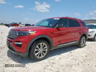 2021 Ford Explorer Limited с VIN 1FMSK7FH2MGC09970, выставлен на аукционе Copart как лот 61723765 с пробегом 32 462 миль миль и Чистый • Clean title. История ставок и продаж доступна на DreamBid. Изображение 1.