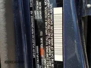 2023 Polestar 2 Performance z VIN YSMET3KA1PL126689, wystawiony jako Copart lot #62905394 z przebiegiem 32 378 mil mil oraz Nie do naprawy • Non repairable. Historia ofert i sprzedaży dostępna na DreamBid. Obrazek 12.