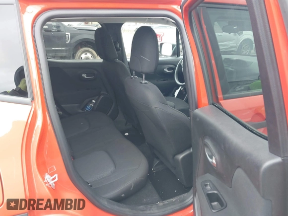 2021 Jeep Renegade Upland Edition with VIN ZACNJDAB4MPN34528, listed as a IAAI auction lot 41739558 with 37,968 mi miles. Bid and sale history available at carsss.com. Image 8.