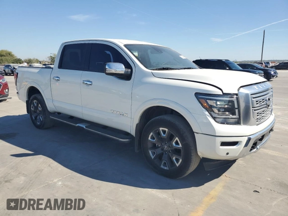 2023 Nissan Titan SV with VIN 1N6AA1ED4PN103838, listed as a Copart auction lot 76294934 with Not provided miles and Clean title. Bid and sale history available at DreamBid. Image 4.