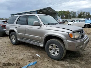 2001 Toyota 4Runner Limited with VIN JT3HN87R410334089, listed as a Copart auction lot 41835795 with 204,697 mi miles and Salvage Title. Bid and sale history available at carsss.com. Image 4.
