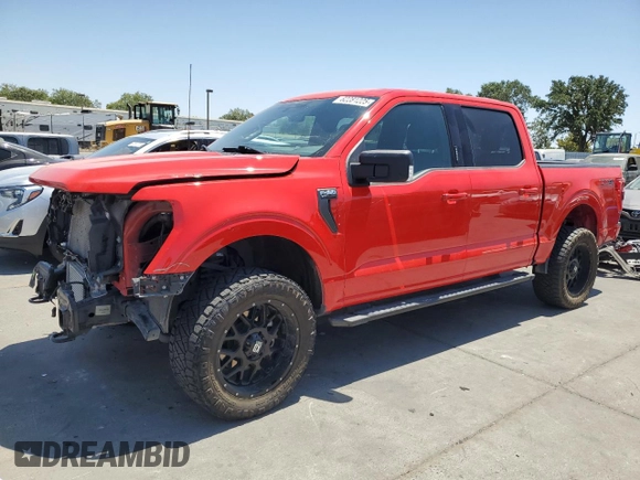 2023 Ford F-150 XL с VIN 1FTFW1E81PKE07417, выставлен на аукционе Copart как лот 62281225 с пробегом 25 392 миль миль и Списание • Salvage title. История ставок и продаж доступна на DreamBid. Изображение 1.