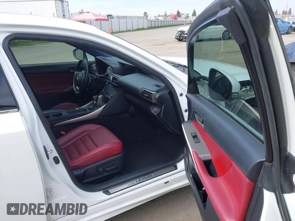 2019 Lexus IS with VIN JTHBA1D20K5096708, listed as a IAAI auction lot 41723216 with 53,941 mi miles. Bid and sale history available at carsss.com. Image 5.