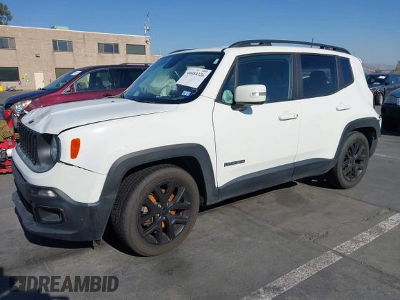 2018 Jeep Renegade Altitude with VIN ZACCJABB7JPG66606, listed as a IAAI auction lot 40484326 with 32,009 mi miles and . Bid and sale history available at DreamBid. Image 17.