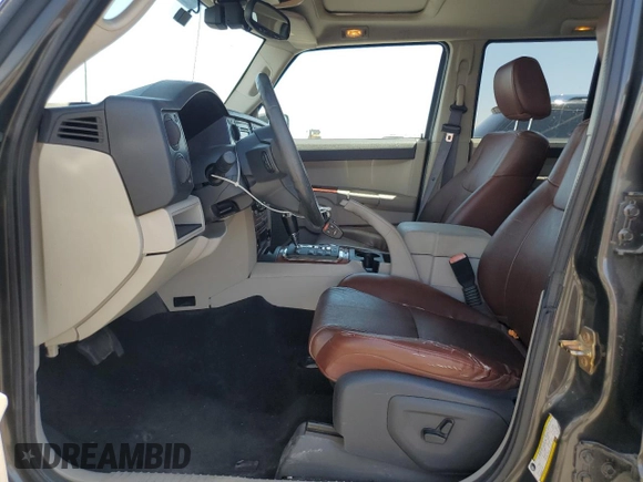 2006 Jeep Commander Limited with VIN 1J8HG58296C170911, listed as a Copart auction lot 59883355 with 112,860 mi miles and Salvage title. Bid and sale history available at DreamBid. Image 7.