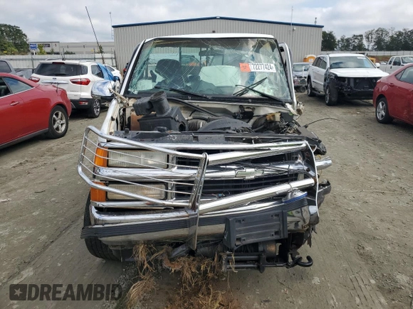 1998 Chevrolet Silverado 1500 with VIN 1GCEK14R8WE171234, listed as a Copart auction lot 72277424 with Not Provided miles and Salvage Title. Bid and sale history available at DreamBid. Image 5.