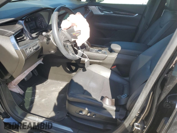 2023 Cadillac XT5 FWD Premium Luxury with VIN 1GYKNCRS5PZ109358, listed as a Copart auction lot 45201135 with 28,222 mi miles and Salvage Title. Bid and sale history available at carsss.com. Image 7.