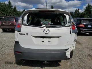 2007 Mazda 5 Touring with VIN JM1CR293970145575, listed as a Copart auction lot 62800145 with 139,286 mi miles and Salvage title. Bid and sale history available at DreamBid. Image 6.