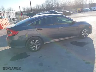 2018 Honda Civic Sedan EX with VIN 2HGFC2F76JH569399, listed as a IAAI auction lot 40804466 with 8,593 mi miles. Bid and sale history available at carsss.com. Image 4.