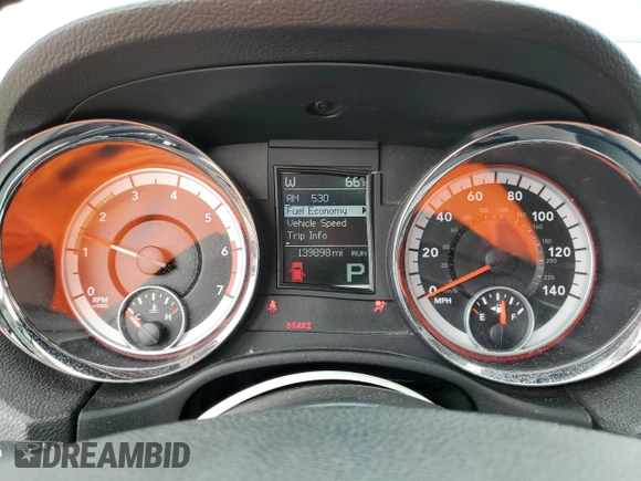 2011 Dodge Durango R/T with VIN 1D4SE6GT4BC682642, listed as a Copart auction lot 52618815 with 139,898 mi miles and Salvage title. Bid and sale history available at DreamBid. Image 9.