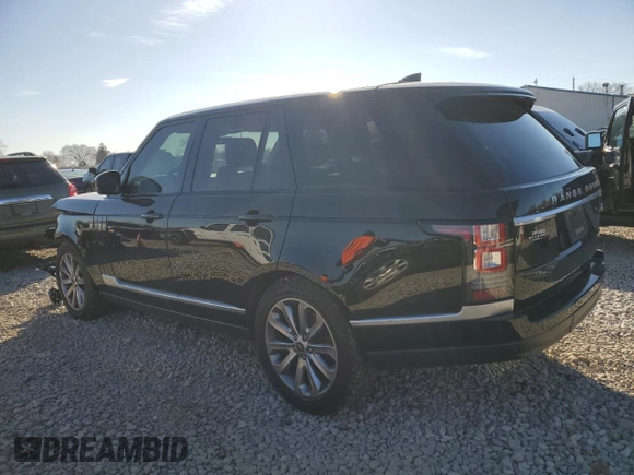 2017 Land Rover Range Rover with VIN SALGR2FK4HA325757, listed as a Copart auction lot 44904975 with 99,636 mi miles and Salvage title. Bid and sale history available at DreamBid. Image 2.