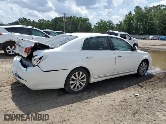 2011 Toyota Avalon with VIN 4T1BK3DB9BU436983, listed as a Copart auction lot 54676825 with 190,977 mi miles and Salvage Title. Bid and sale history available at DreamBid. Image 3.